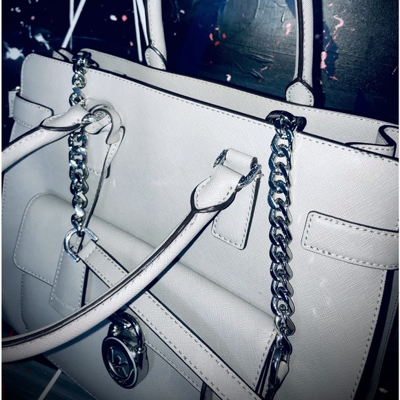 Michael Kors Hamilton Satchel Shoulder Bag Handbag Purse - Picture 16 of 16